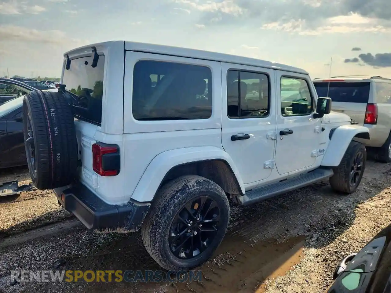 3 fotografías del automóvil dañado 1C4JJXP65PW555909 JEEP WRANGLER 2023