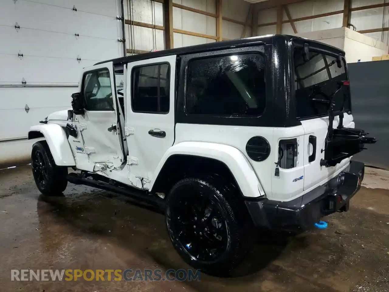 2 Photograph of a damaged car 1C4JJXP66PW627247 JEEP WRANGLER 2023