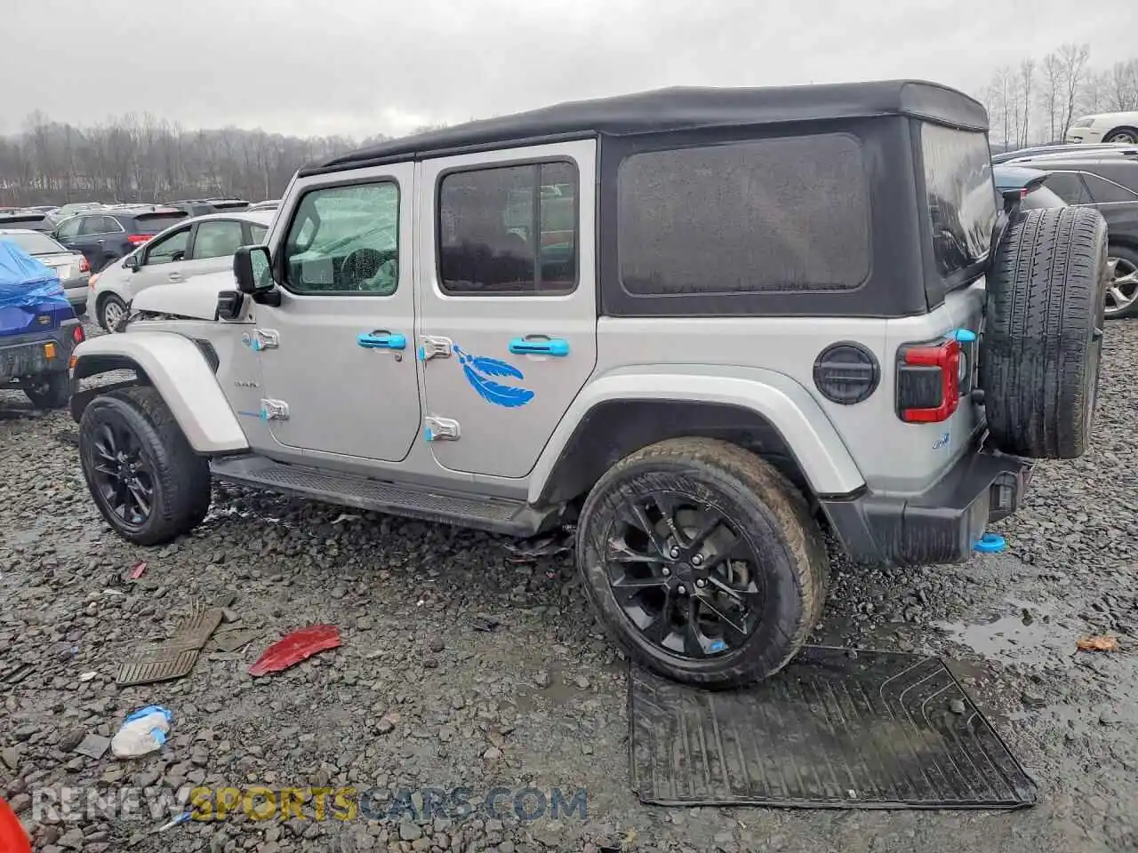 2 Photograph of a damaged car 1C4JJXP69PW627484 JEEP WRANGLER 2023