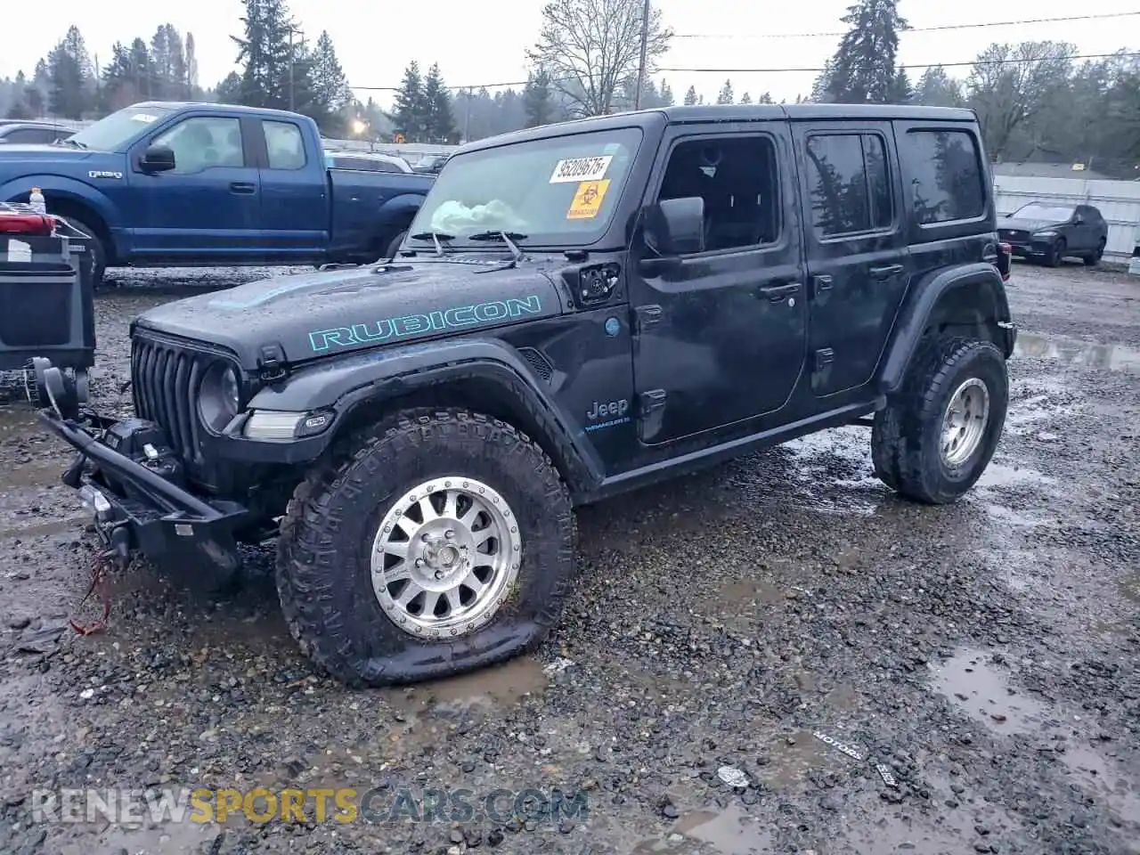 1 fotografías del automóvil dañado 1C4JJXR68PW700390 JEEP WRANGLER 2023