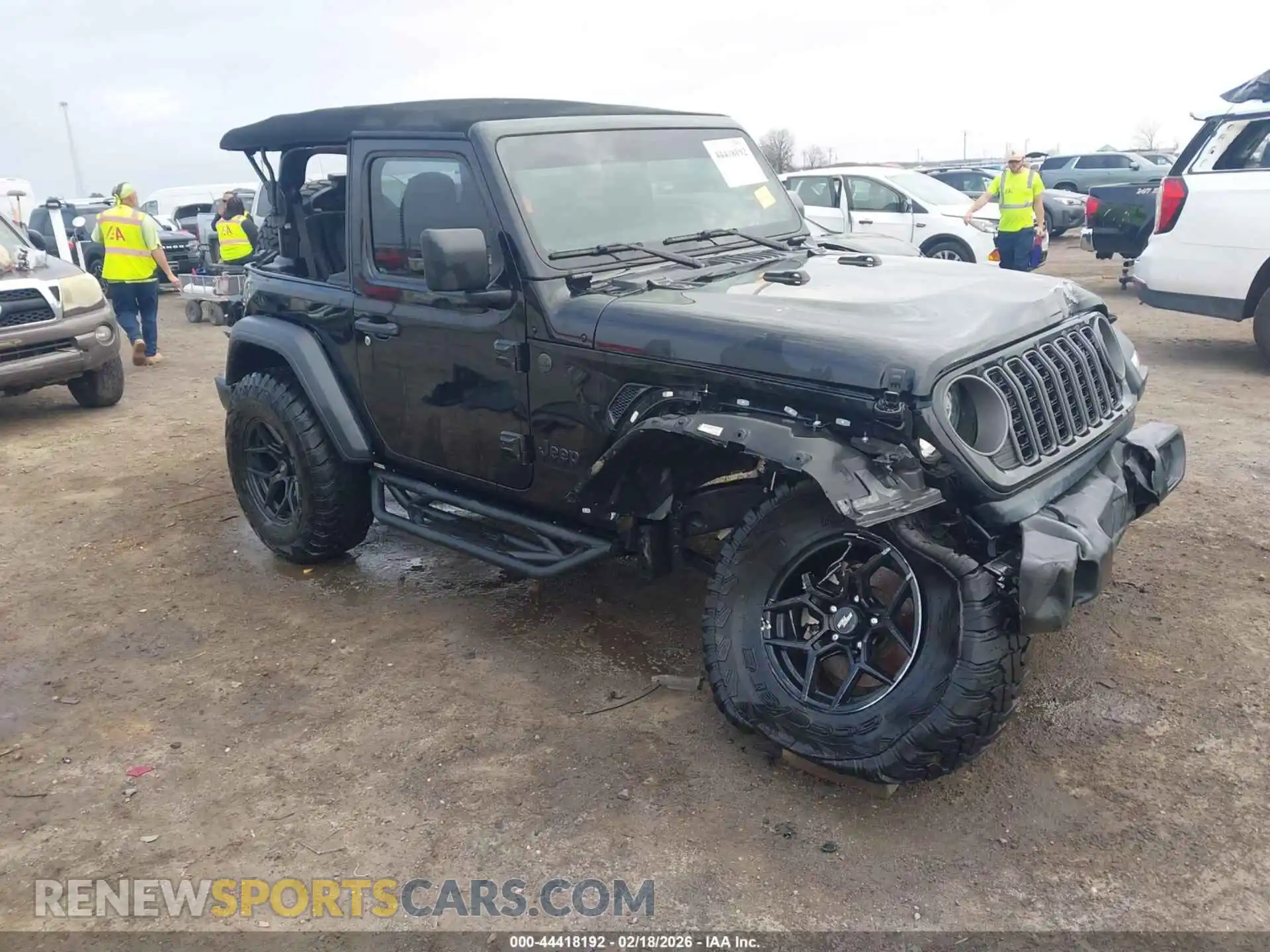 1 fotografías del automóvil dañado 1C4PJXAG9RW363469 JEEP WRANGLER 2024
