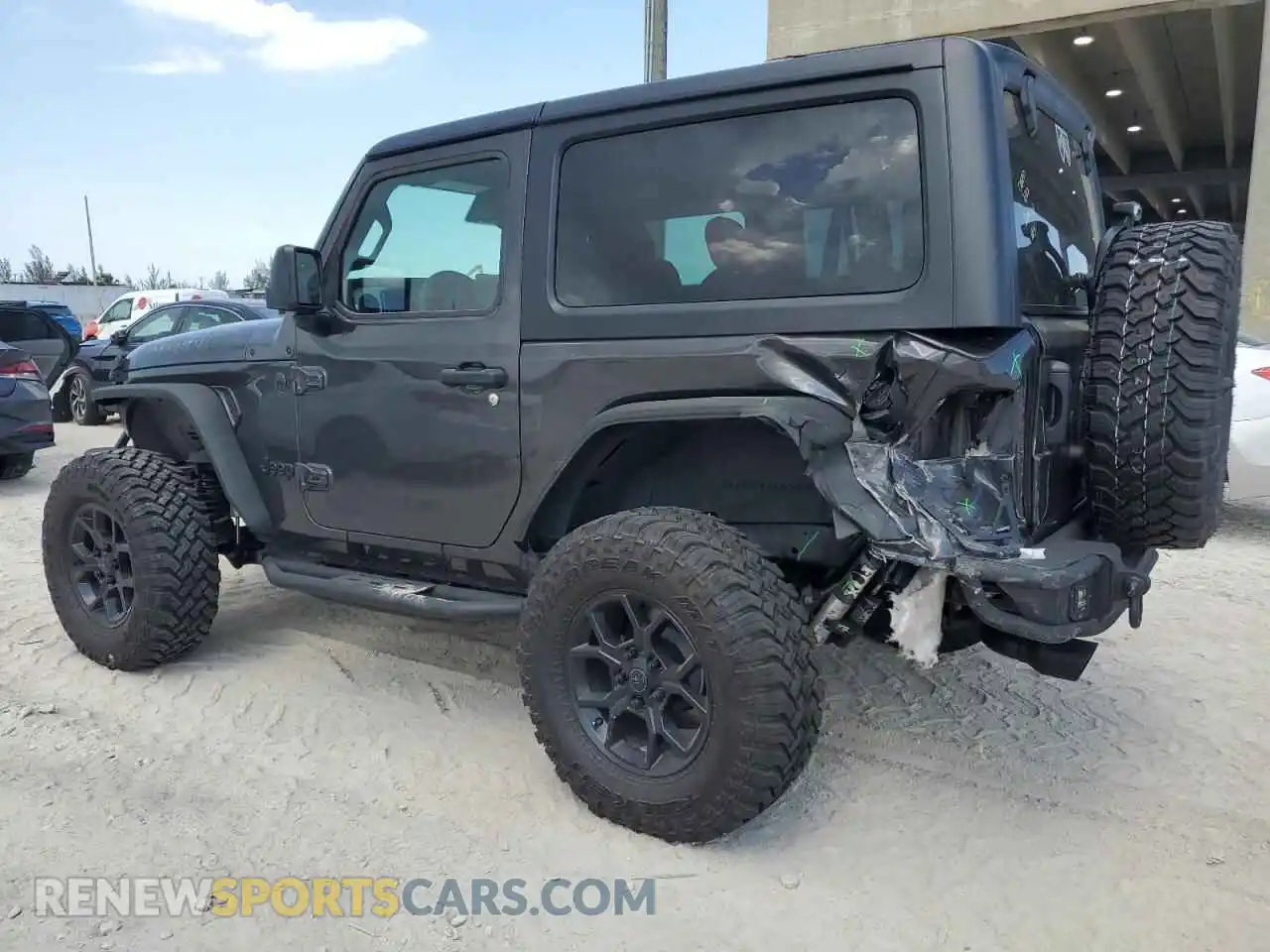 2 Photograph of a damaged car 1C4PJXAN7RW366417 JEEP WRANGLER 2024