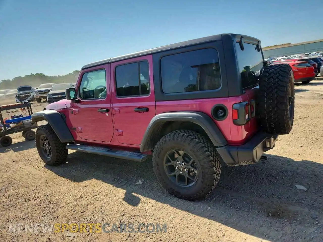 2 Photograph of a damaged car 1C4PJXDG3RW336148 JEEP WRANGLER 2024