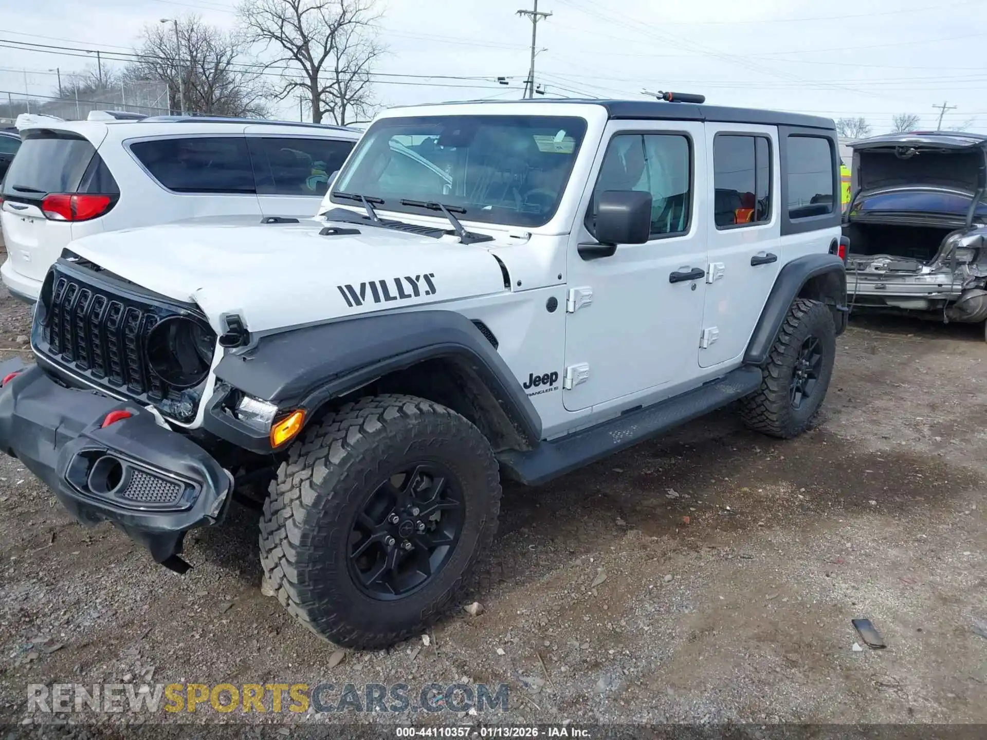 2 Photograph of a damaged car 1C4PJXDG7RW370951 JEEP WRANGLER 2024