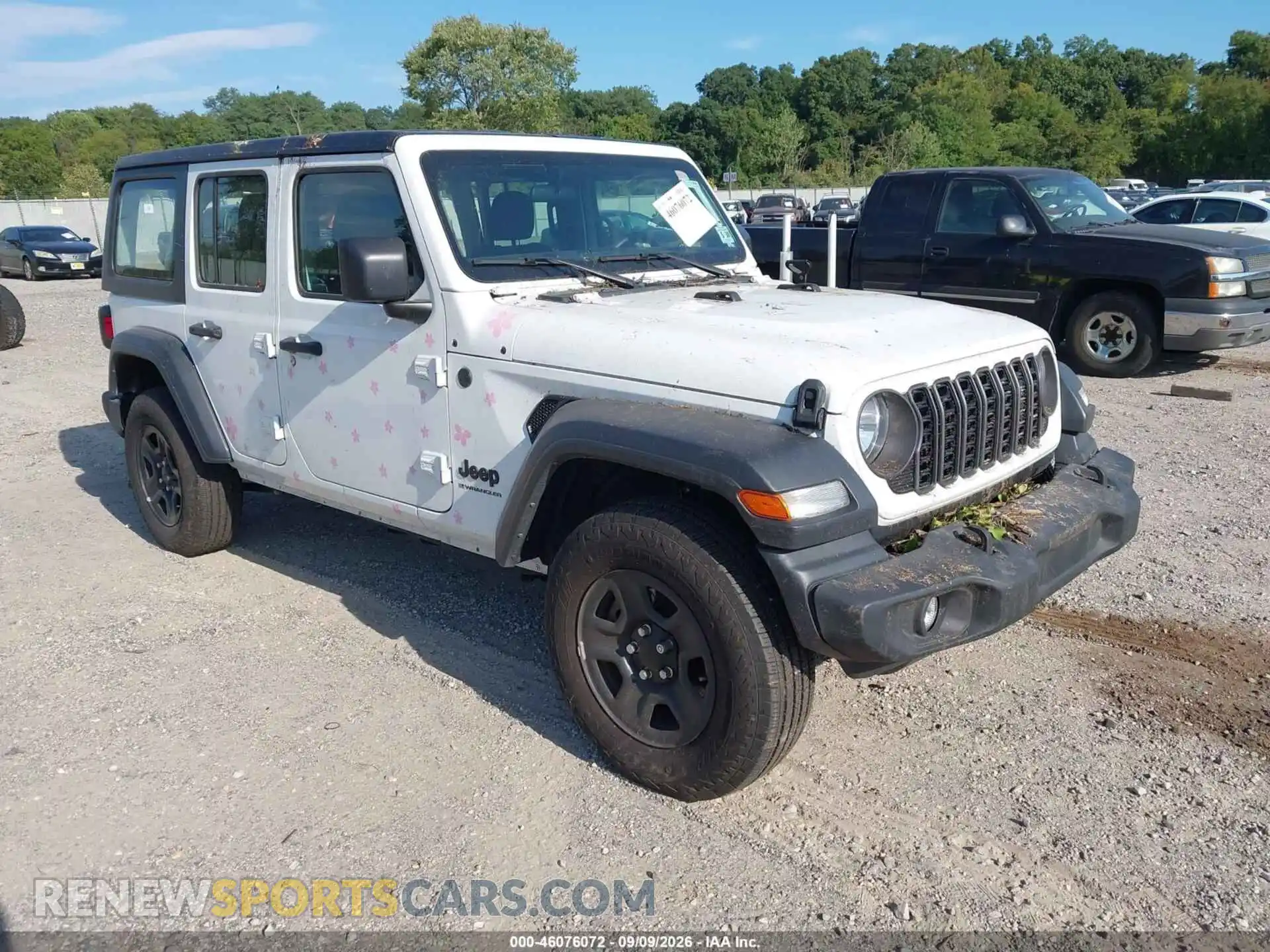 1 fotografías del automóvil dañado 1C4PJXDG8RW301900 JEEP WRANGLER 2024