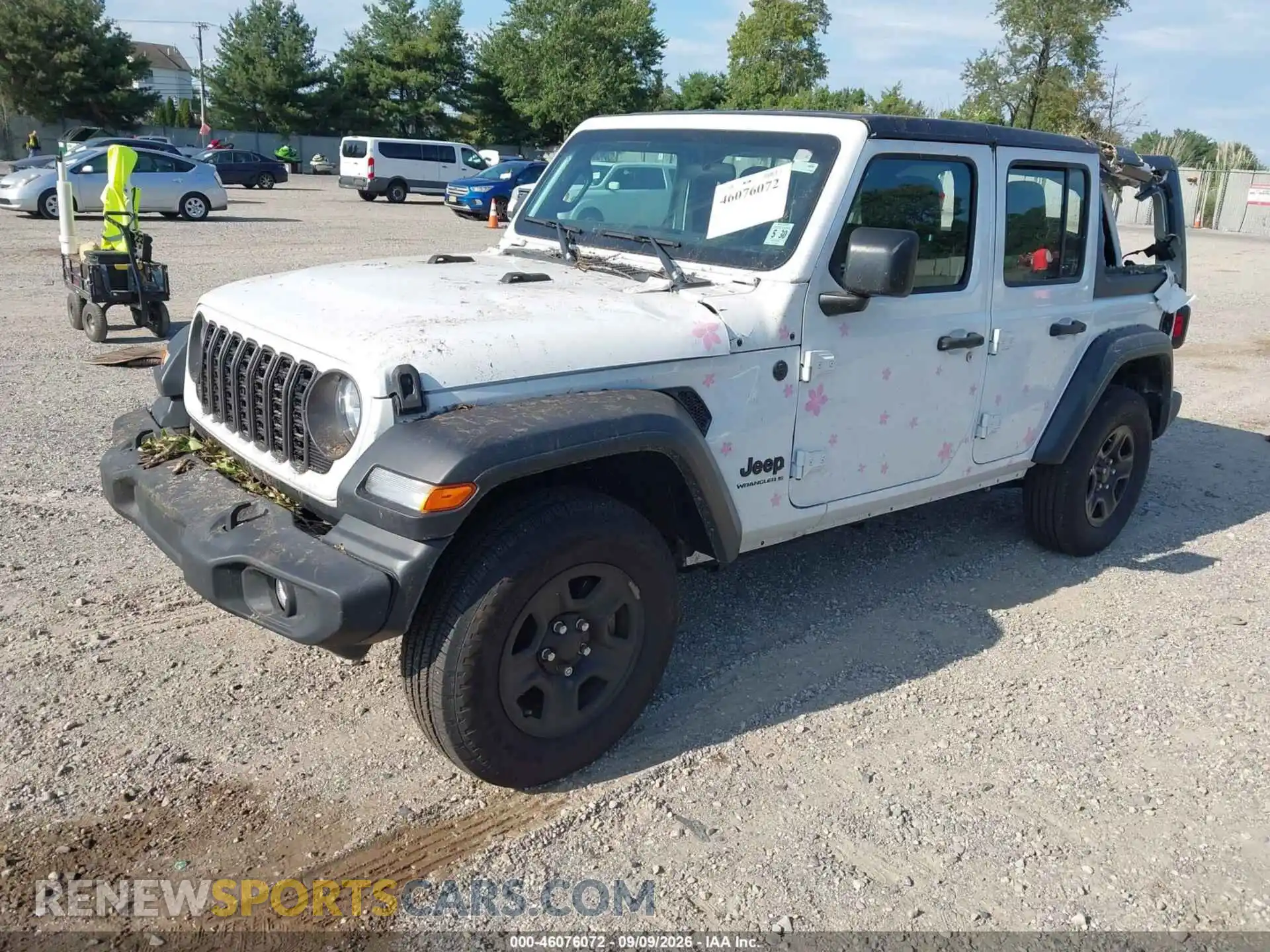 2 fotografías del automóvil dañado 1C4PJXDG8RW301900 JEEP WRANGLER 2024