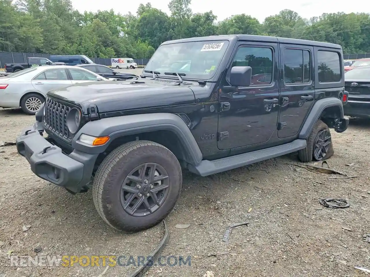 1 fotografías del automóvil dañado 1C4PJXDG9RW368005 JEEP WRANGLER 2024