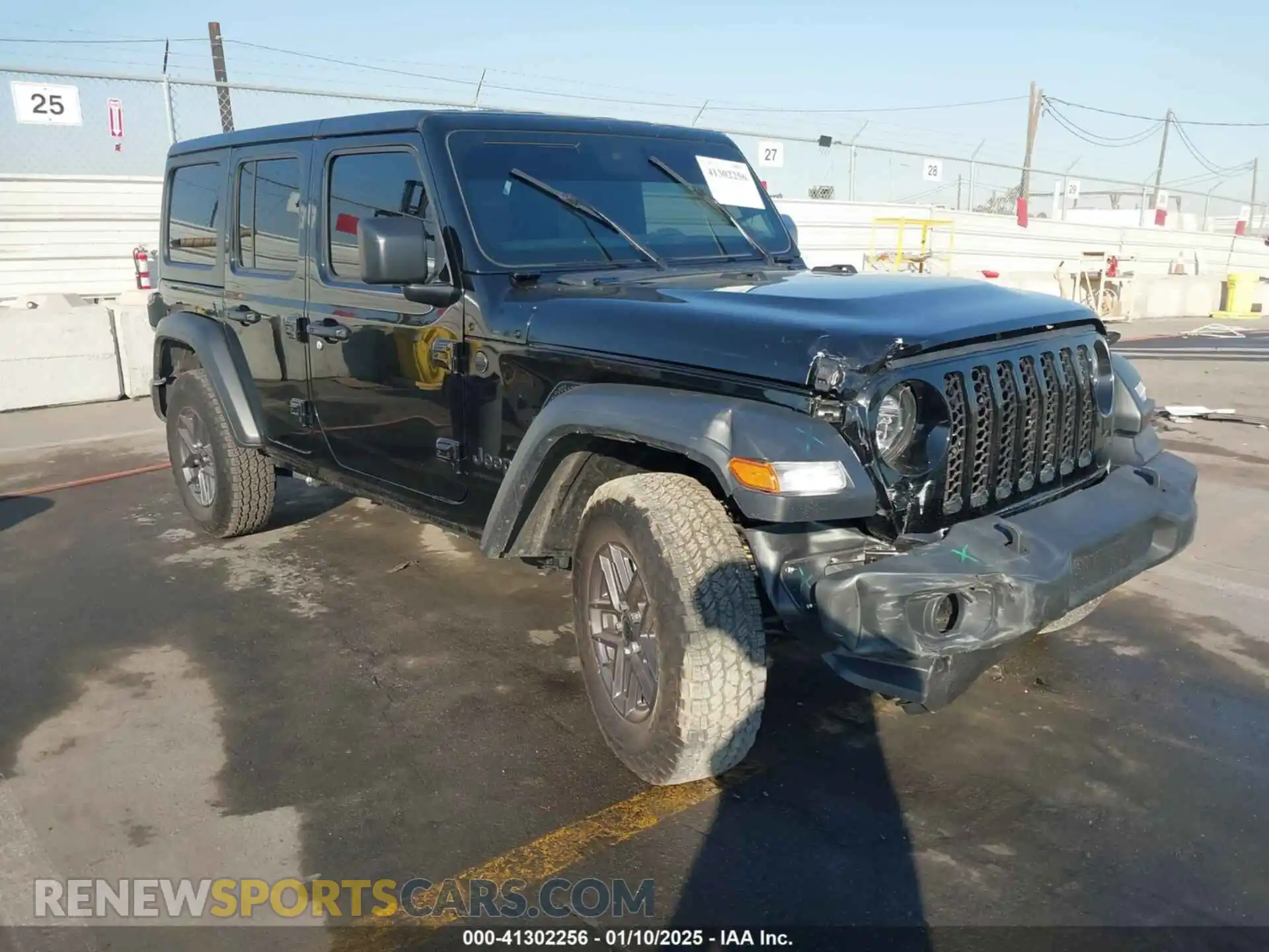 1 Photograph of a damaged car 1C4PJXDN0RW123771 JEEP WRANGLER 2024