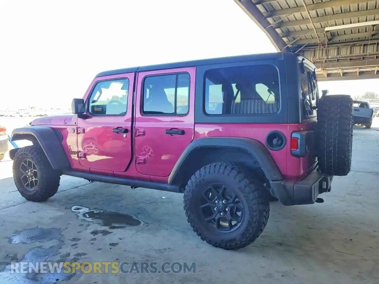 2 Photograph of a damaged car 1C4PJXDN2RW345809 JEEP WRANGLER 2024