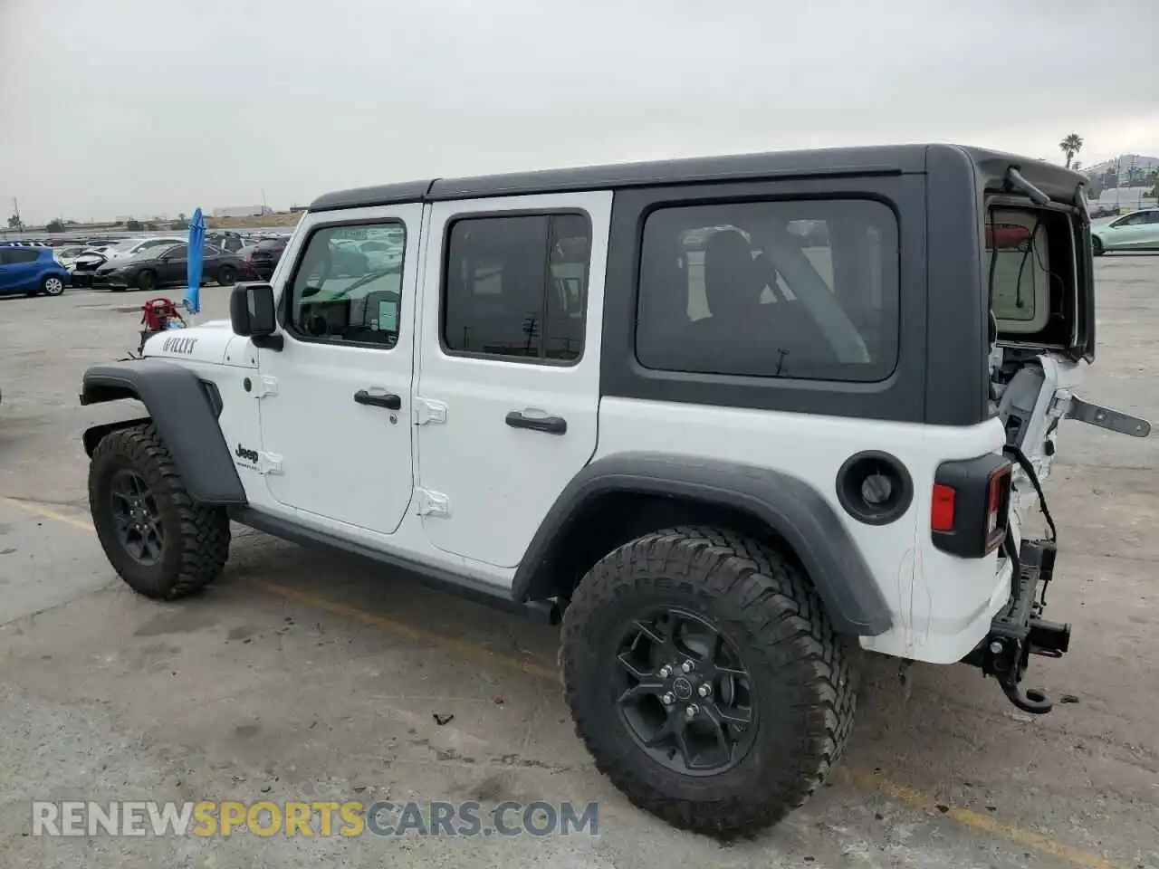 2 Photograph of a damaged car 1C4PJXDN5RW107033 JEEP WRANGLER 2024