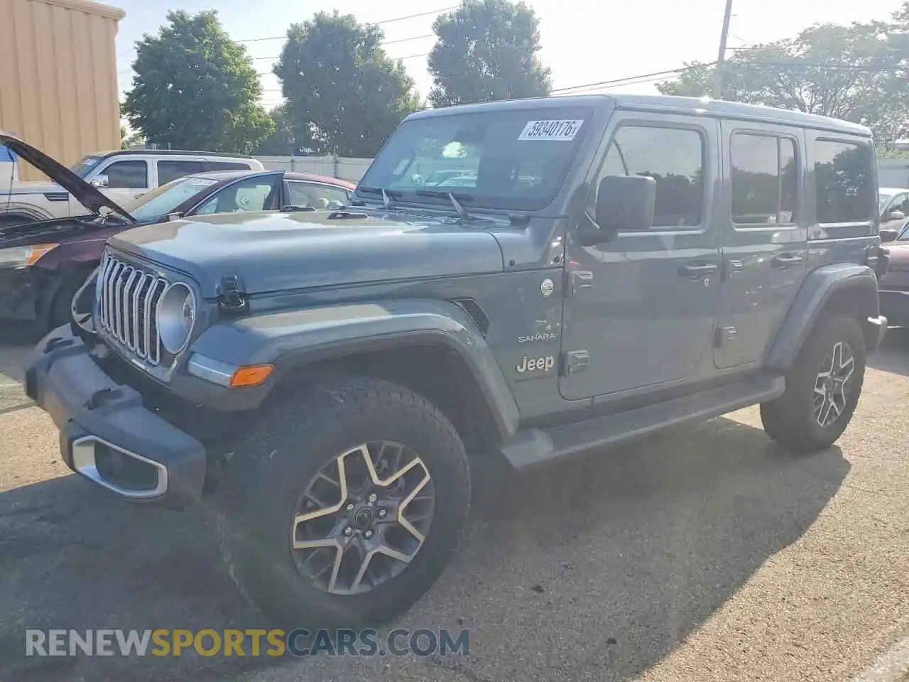 1 fotografías del automóvil dañado 1C4PJXEG9RW352658 JEEP WRANGLER 2024