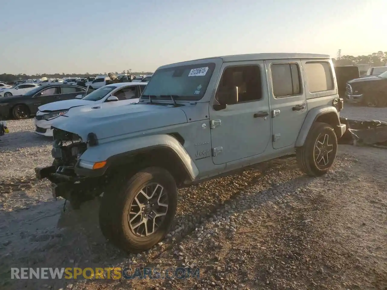 1 Photograph of a damaged car 1C4PJXEN6RW106911 JEEP WRANGLER 2024