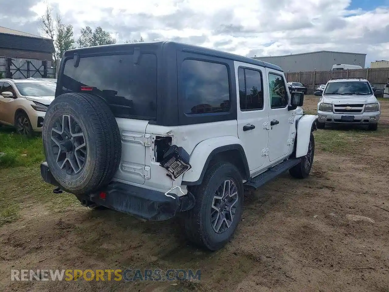3 fotografías del automóvil dañado 1C4PJXEN7RW137066 JEEP WRANGLER 2024