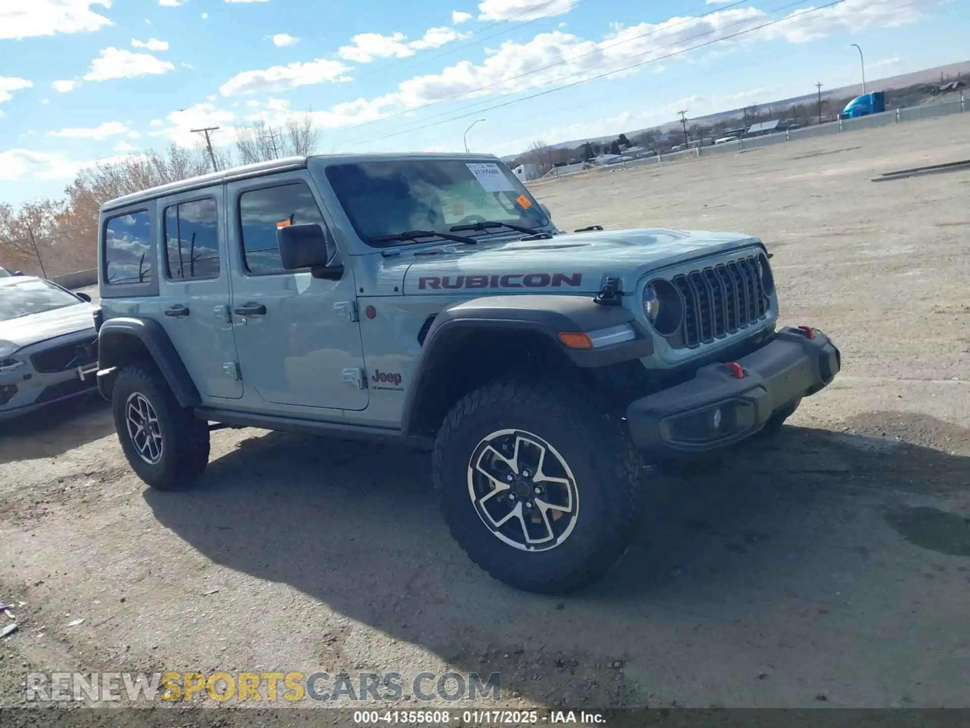 1 Photograph of a damaged car 1C4PJXFG2RW307706 JEEP WRANGLER 2024