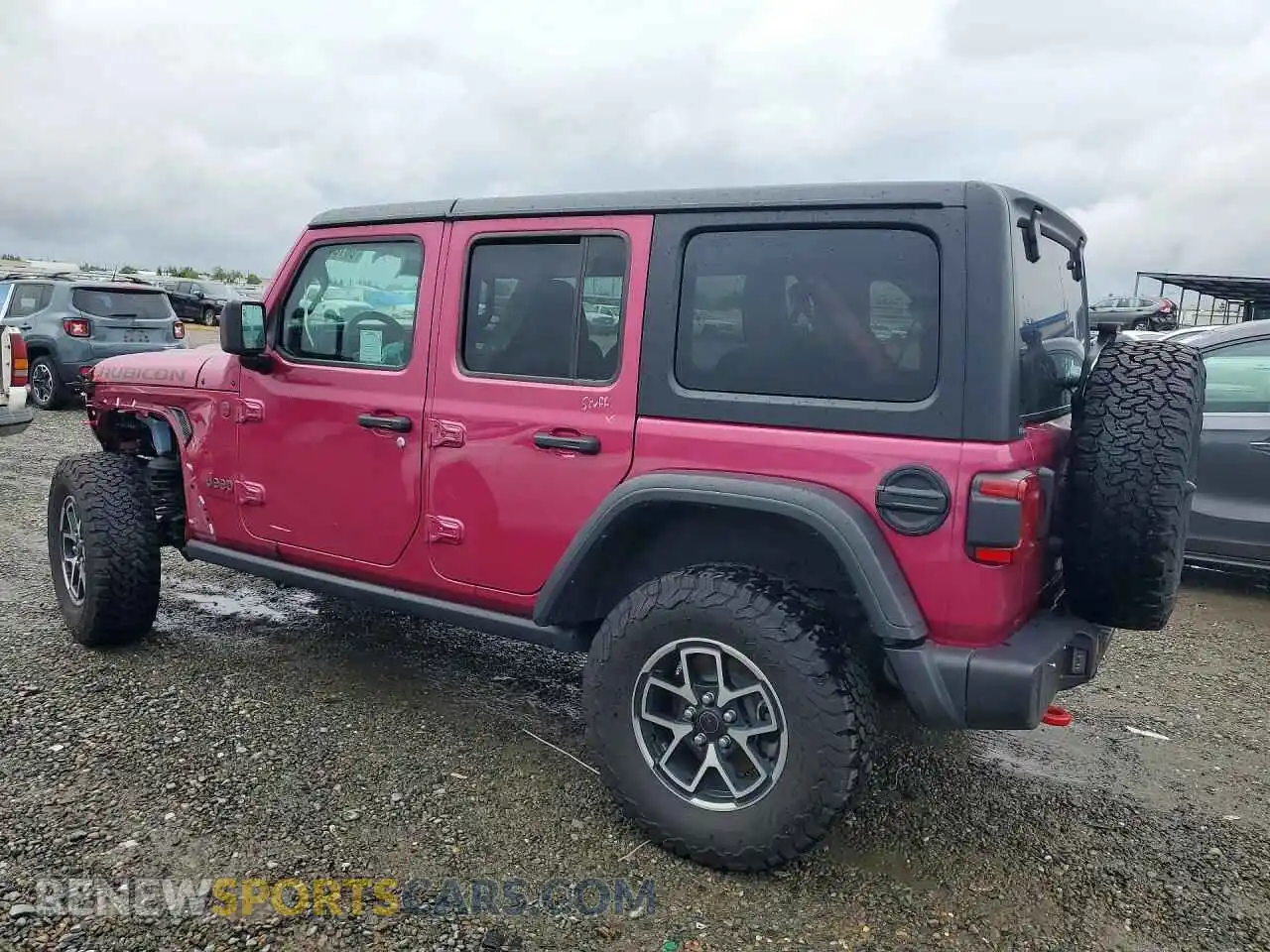 2 fotografías del automóvil dañado 1C4PJXFG2RW334629 JEEP WRANGLER 2024