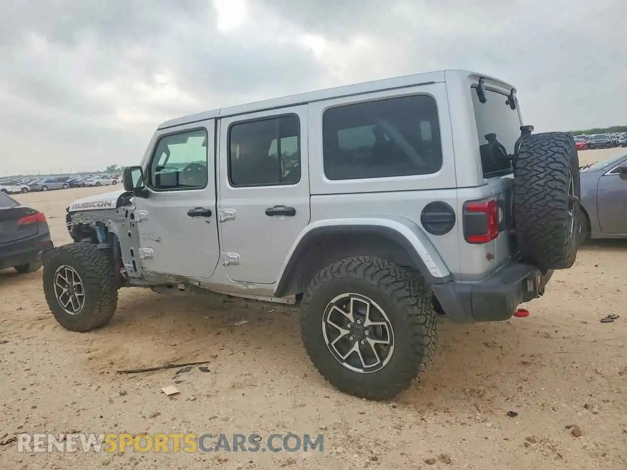 2 fotografías del automóvil dañado 1C4PJXFG5RW210337 JEEP WRANGLER 2024