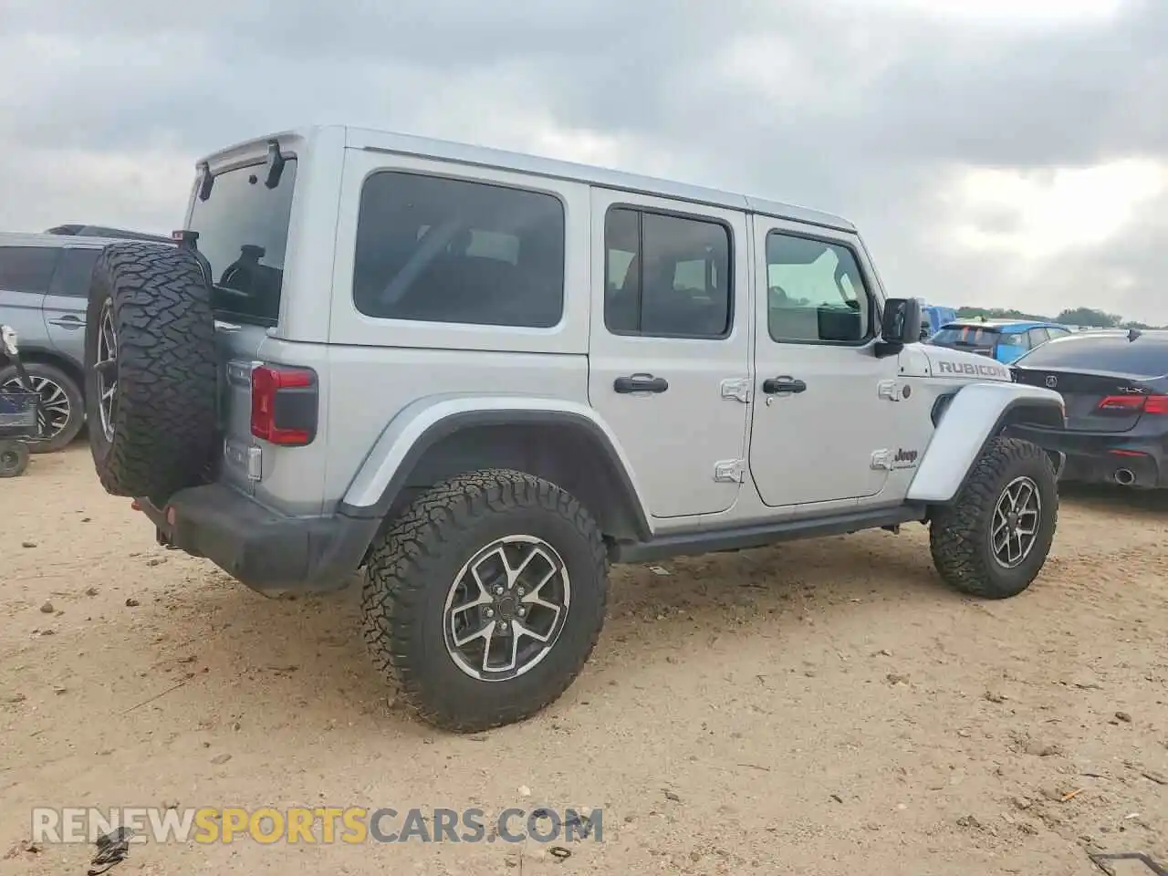 3 fotografías del automóvil dañado 1C4PJXFG5RW210337 JEEP WRANGLER 2024