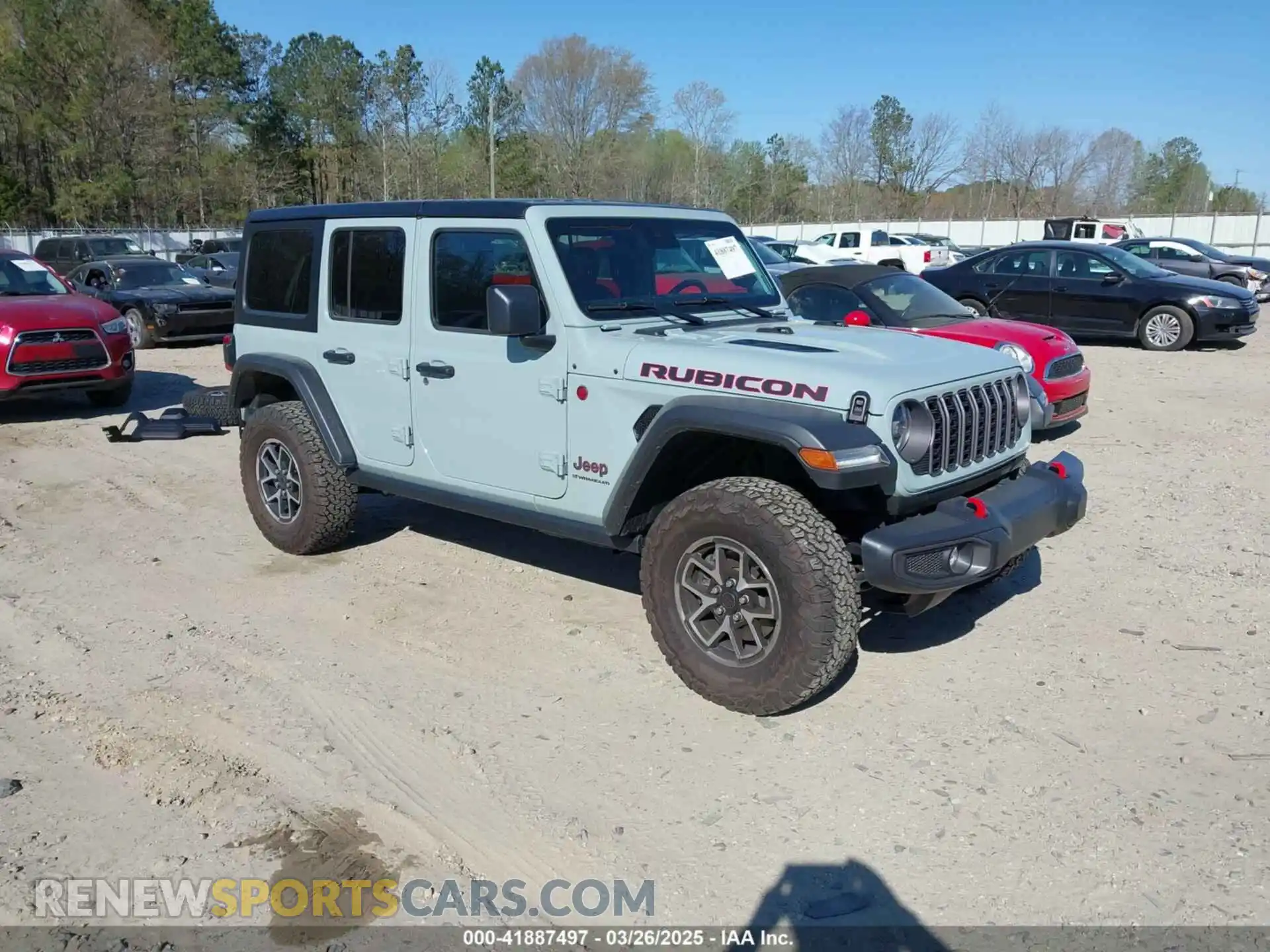 1 Photograph of a damaged car 1C4PJXFG5RW268447 JEEP WRANGLER 2024