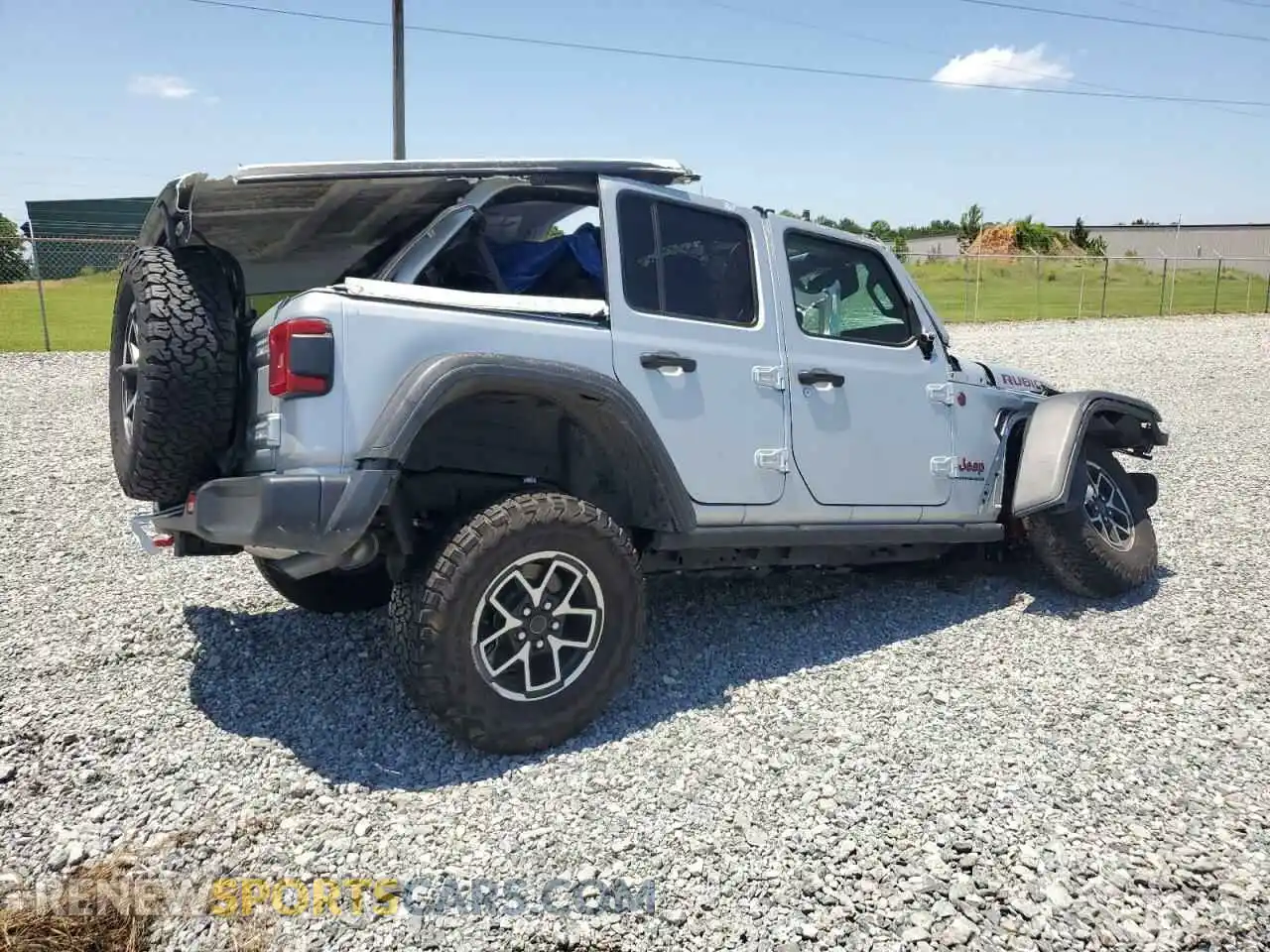 3 fotografías del automóvil dañado 1C4PJXFG6RW263774 JEEP WRANGLER 2024