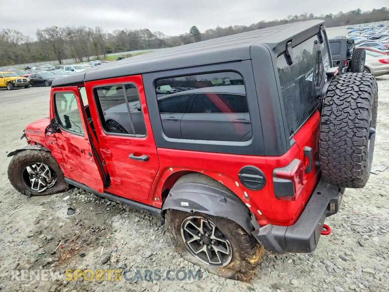 2 fotografías del automóvil dañado 1C4PJXFG7RW325005 JEEP WRANGLER 2024