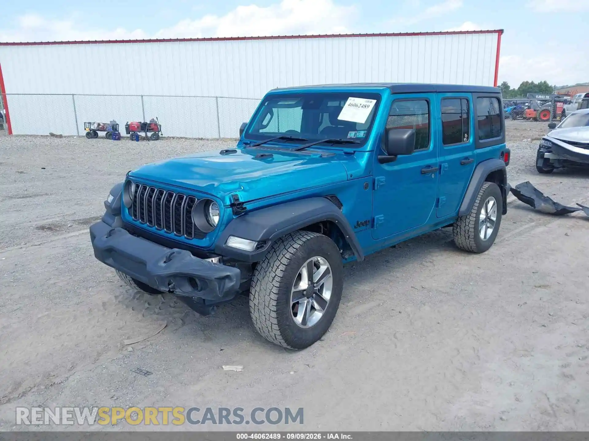 2 fotografías del automóvil dañado 1C4PJXKN3RW237007 JEEP WRANGLER 2024