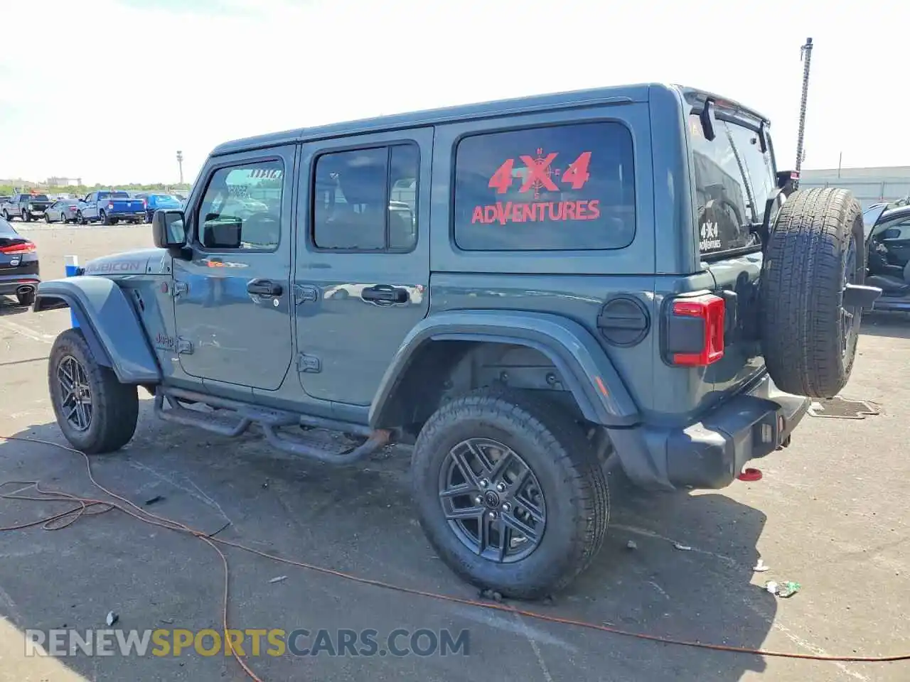 2 Photograph of a damaged car 1C4RJXFG3RW245984 JEEP WRANGLER 2024