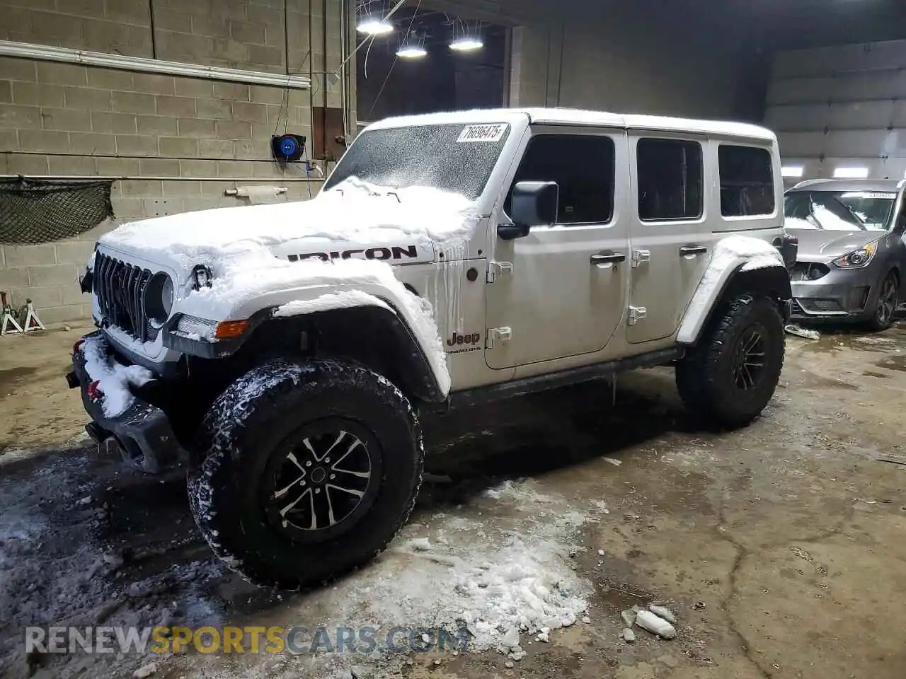 1 Photograph of a damaged car 1C4RJXFG4RW366121 JEEP WRANGLER 2024