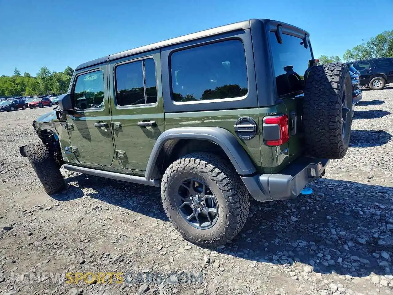 2 fotografías del automóvil dañado 1C4RJXN60RW154079 JEEP WRANGLER 2024
