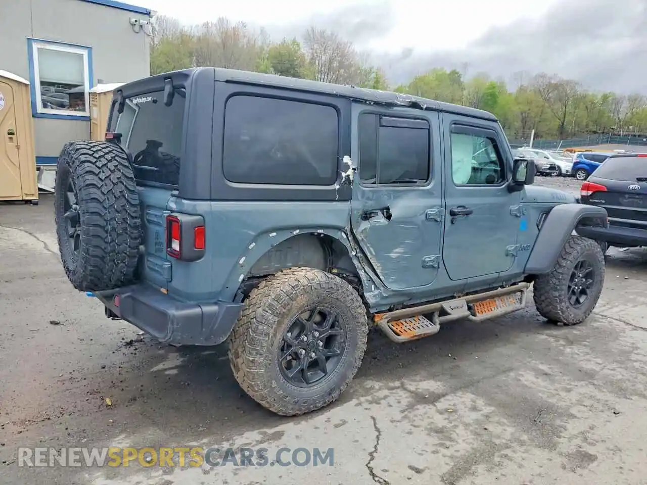 3 fotografías del automóvil dañado 1C4RJXN60RW252366 JEEP WRANGLER 2024