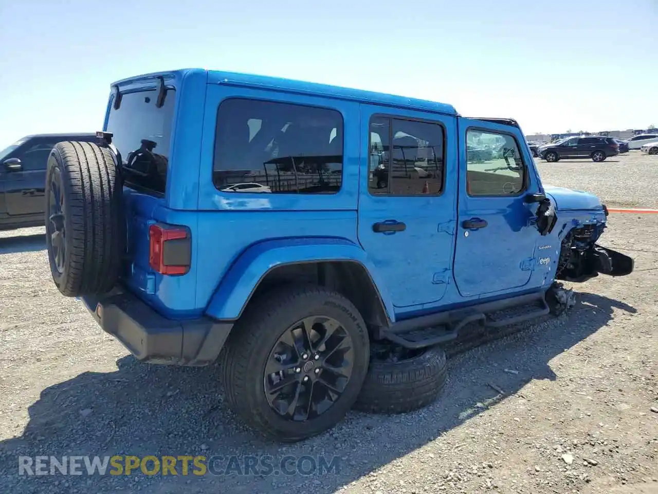 3 fotografías del automóvil dañado 1C4RJXP65RW210059 JEEP WRANGLER 2024