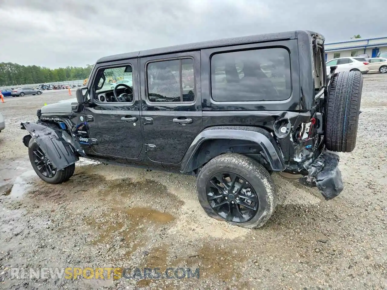 2 fotografías del automóvil dañado 1C4RJXP65RW270844 JEEP WRANGLER 2024