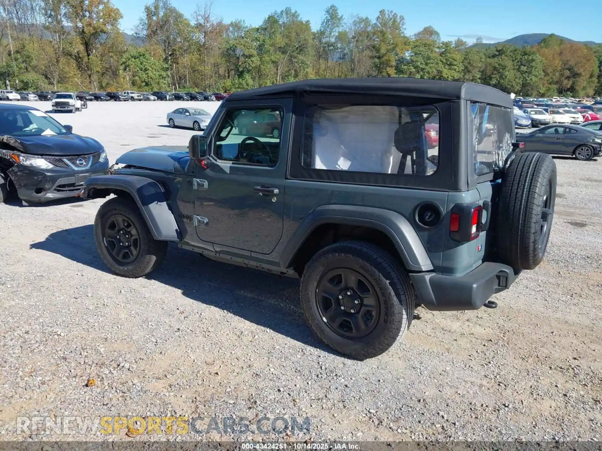 3 Photograph of a damaged car 1C4PJXAG6SW522261 JEEP WRANGLER 2025