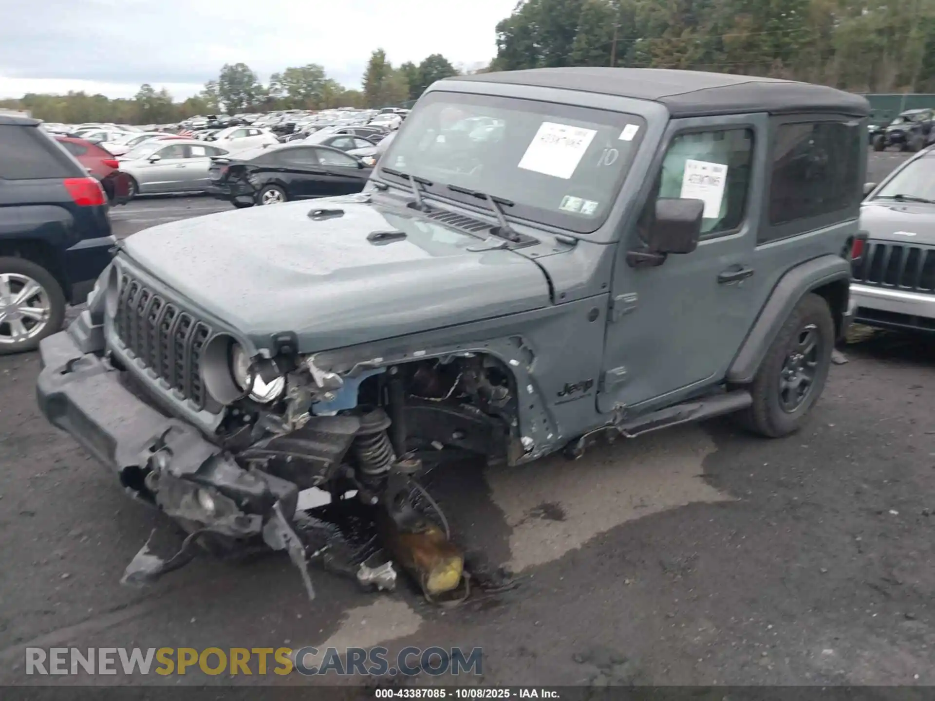 2 Фотография поврежденного автомобиля 1C4PJXAG6SW561075 JEEP WRANGLER 2025