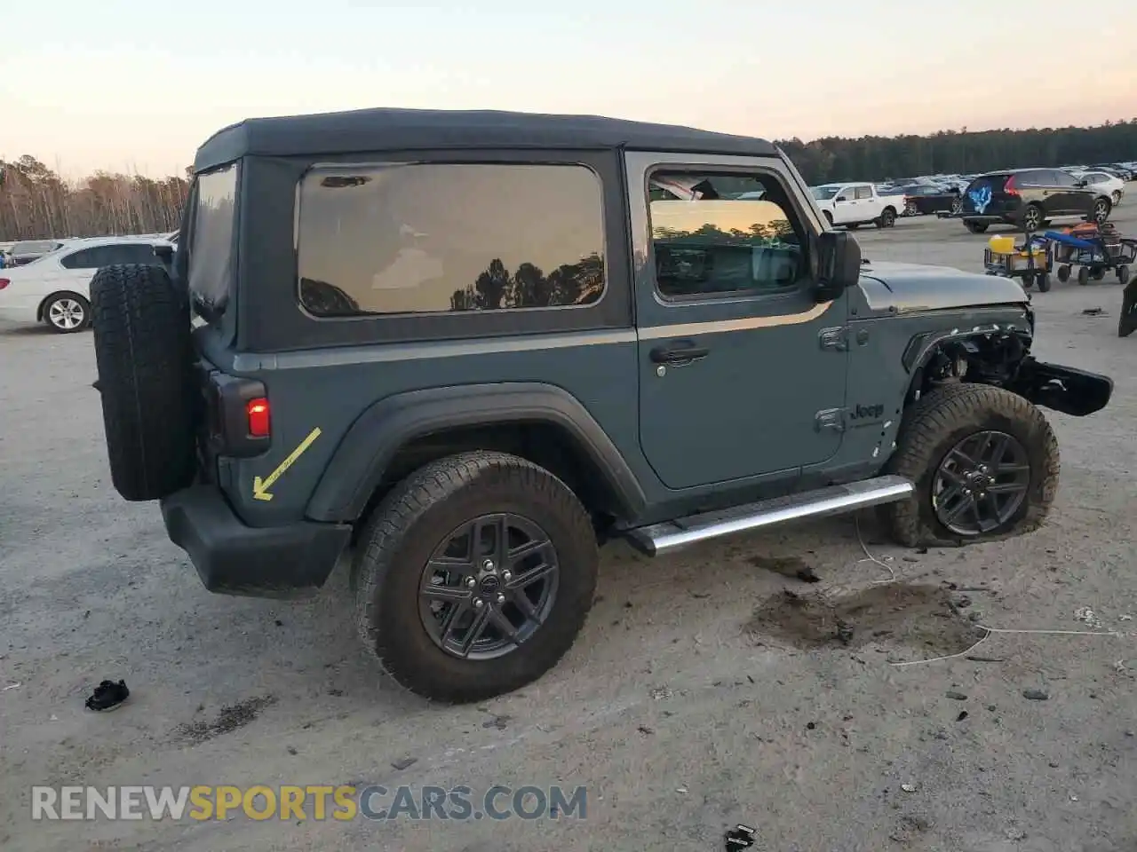 3 Photograph of a damaged car 1C4PJXAN0SW595902 JEEP WRANGLER 2025