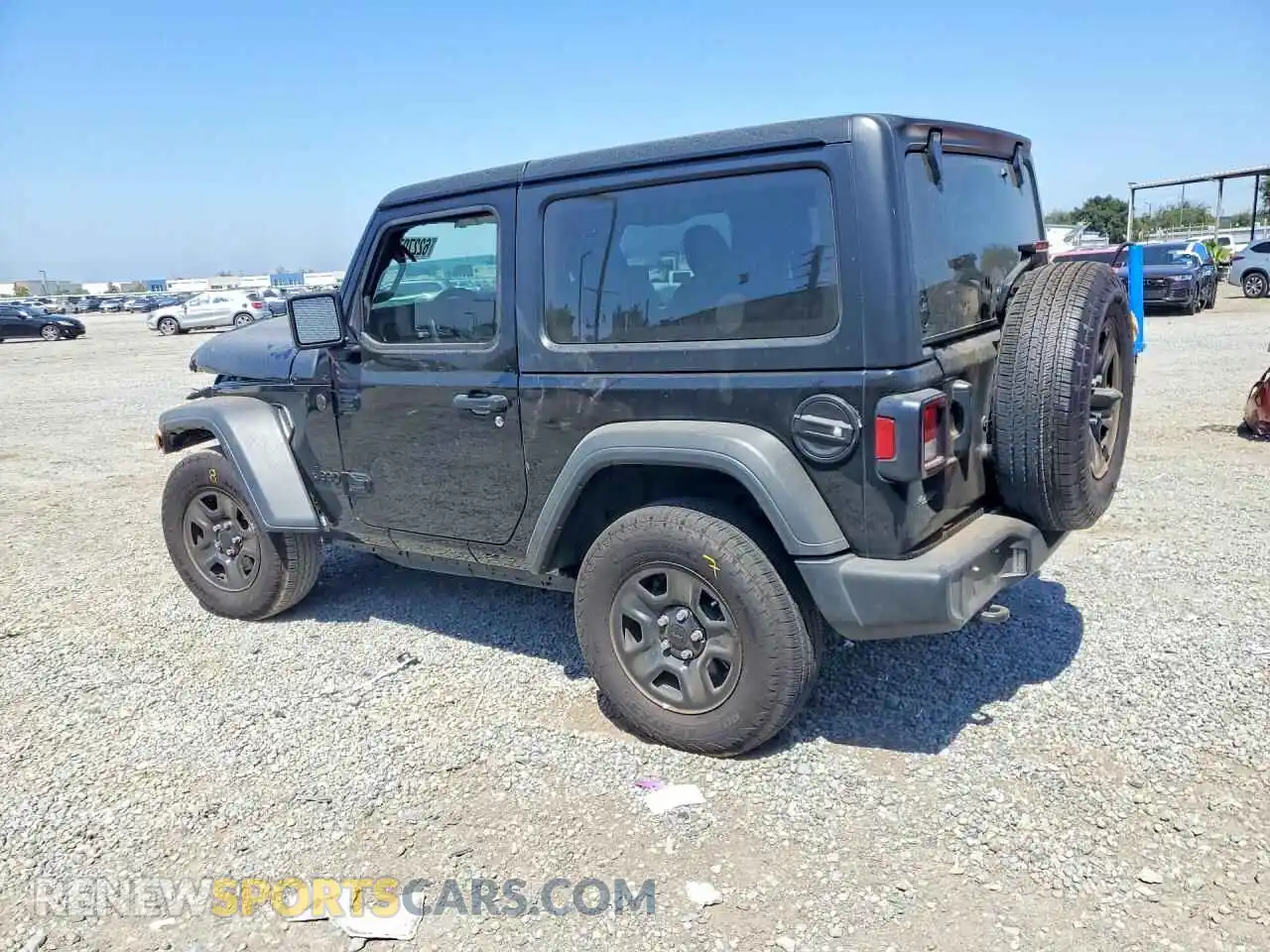 2 fotografías del automóvil dañado 1C4PJXAN2SW554364 JEEP WRANGLER 2025