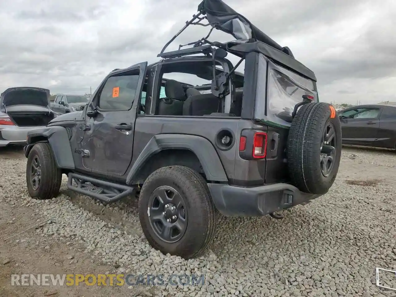 2 Photograph of a damaged car 1C4PJXAN6SW562645 JEEP WRANGLER 2025