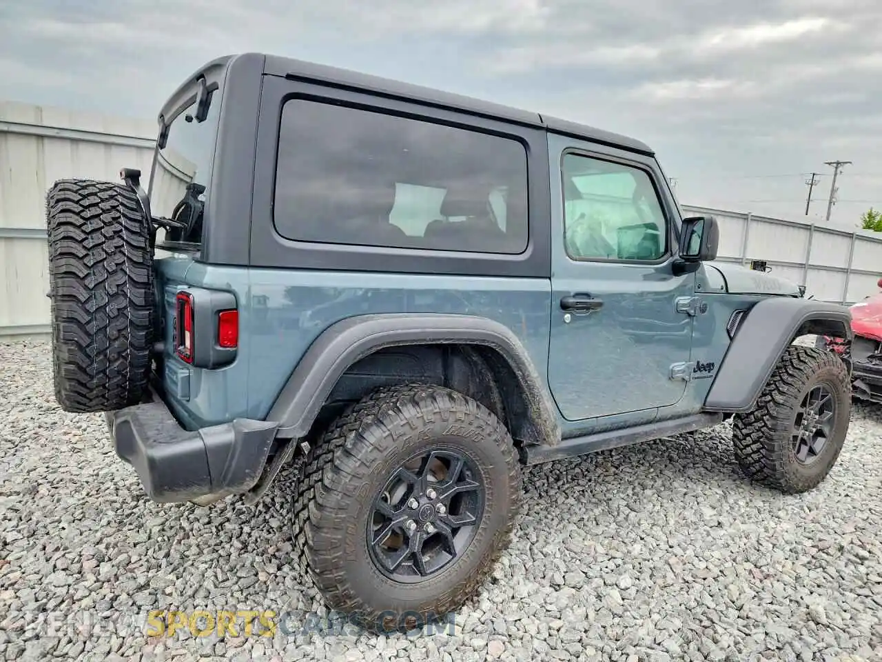 3 fotografías del automóvil dañado 1C4PJXAN6SW617188 JEEP WRANGLER 2025
