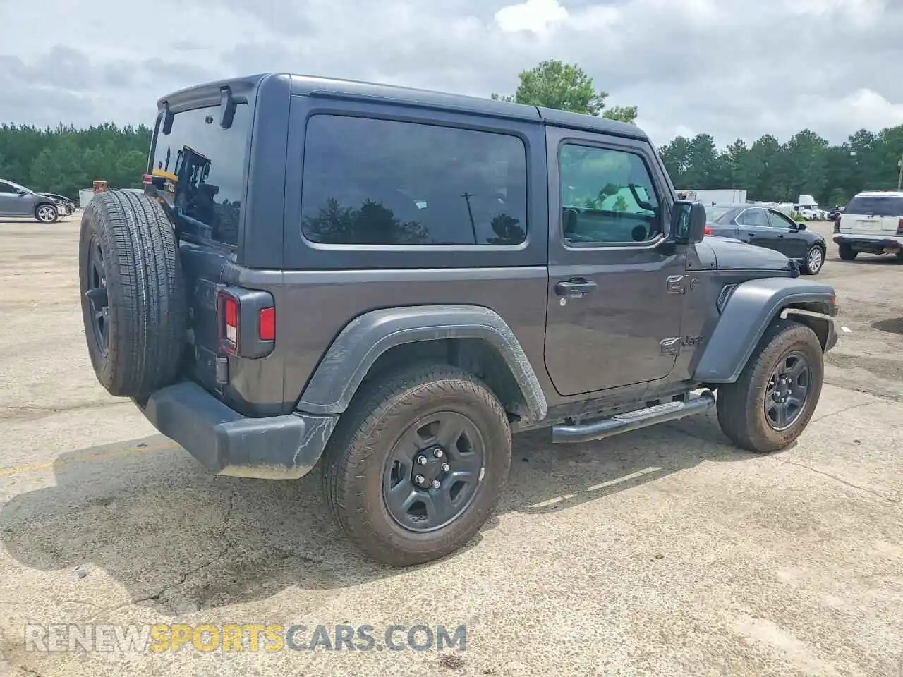 3 fotografías del automóvil dañado 1C4PJXANXSW621194 JEEP WRANGLER 2025