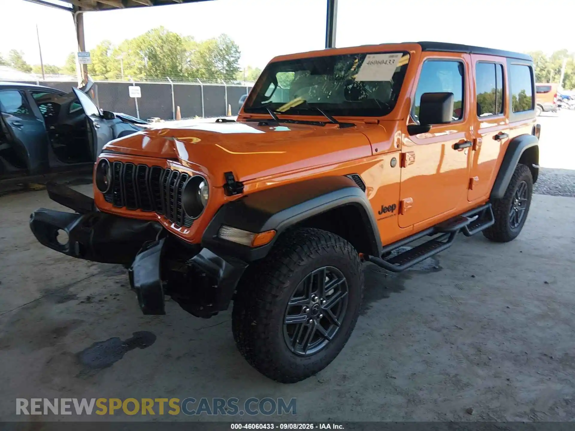2 fotografías del automóvil dañado 1C4PJXDG0SW623968 JEEP WRANGLER 2025