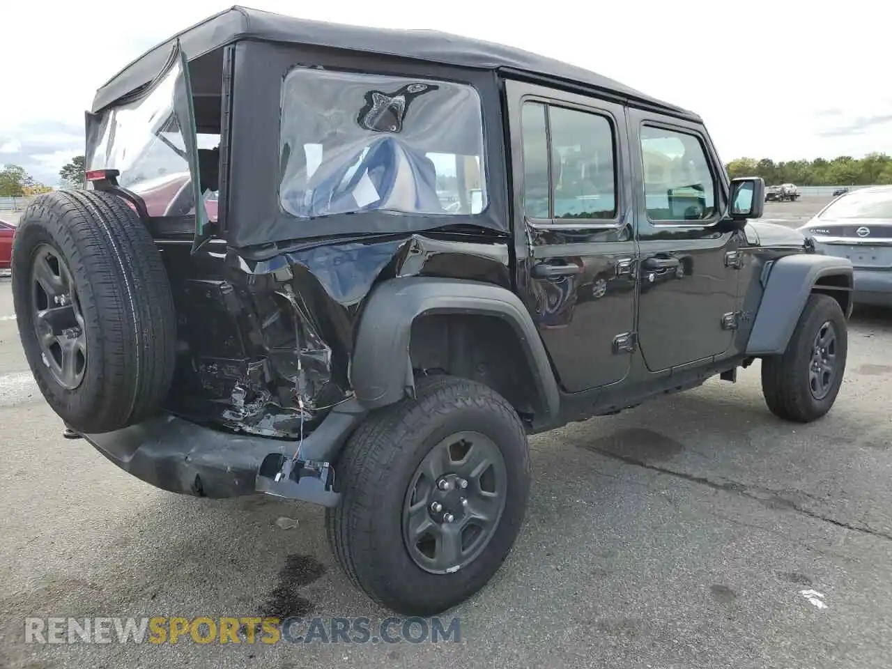 3 Фотография поврежденного автомобиля 1C4PJXDG1SW581102 JEEP WRANGLER 2025