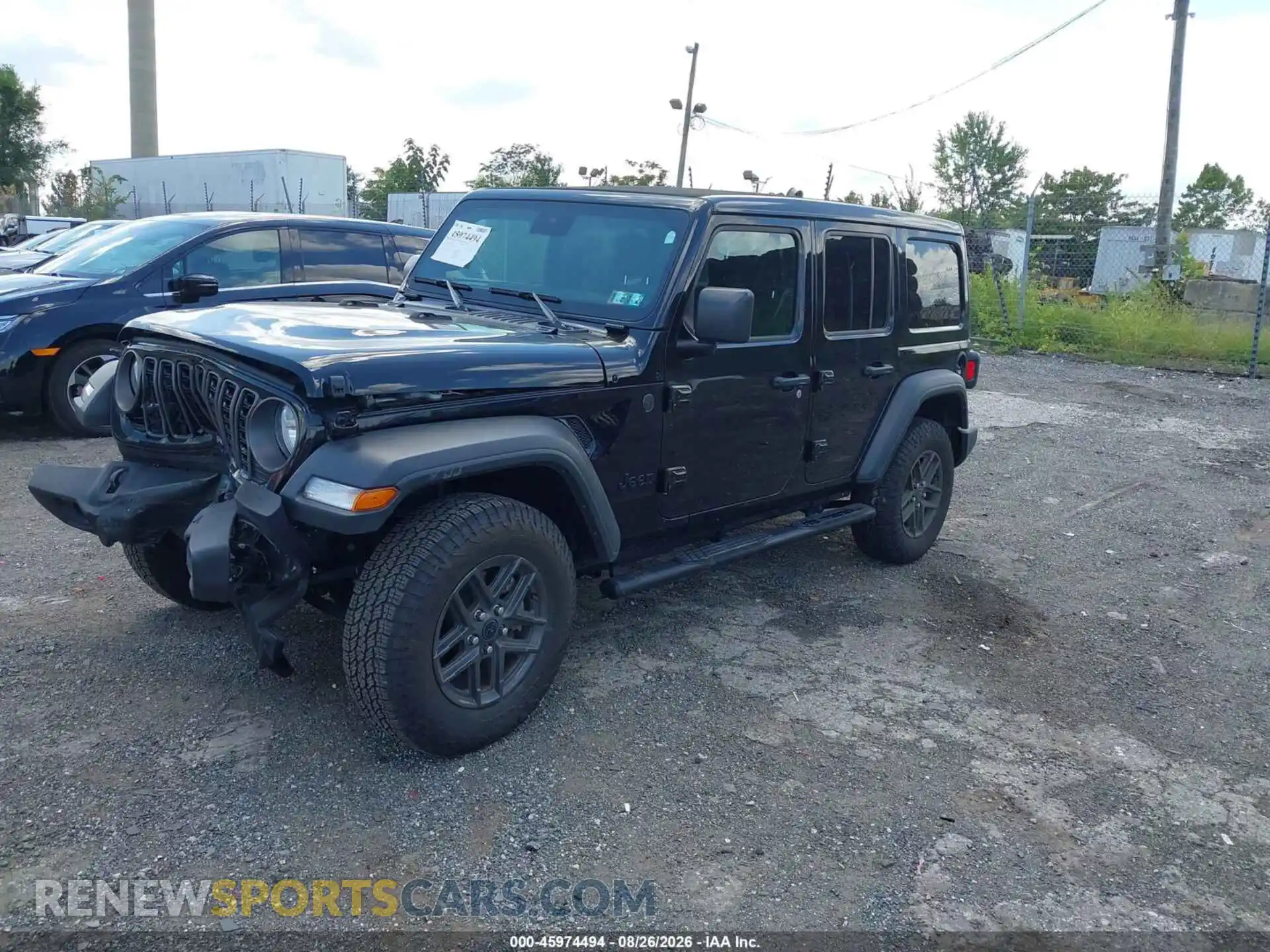 2 fotografías del automóvil dañado 1C4PJXDG2SW617282 JEEP WRANGLER 2025