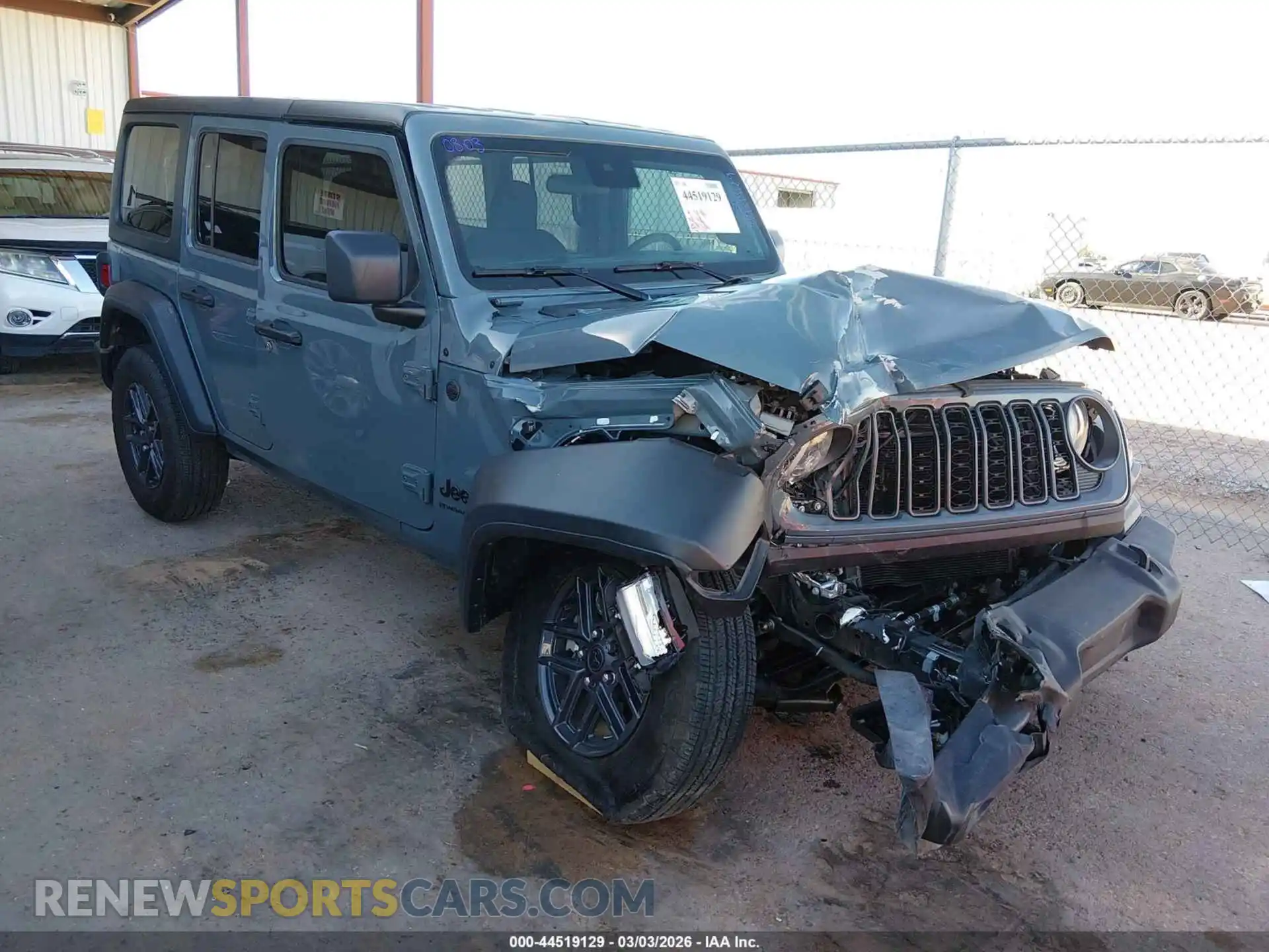 1 fotografías del automóvil dañado 1C4PJXDG2SW629254 JEEP WRANGLER 2025