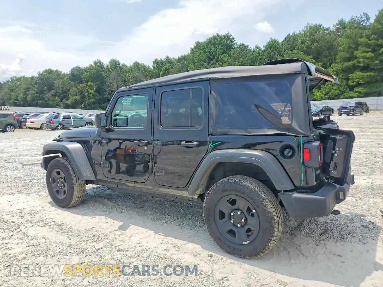 2 fotografías del automóvil dañado 1C4PJXDG3SW606579 JEEP WRANGLER 2025