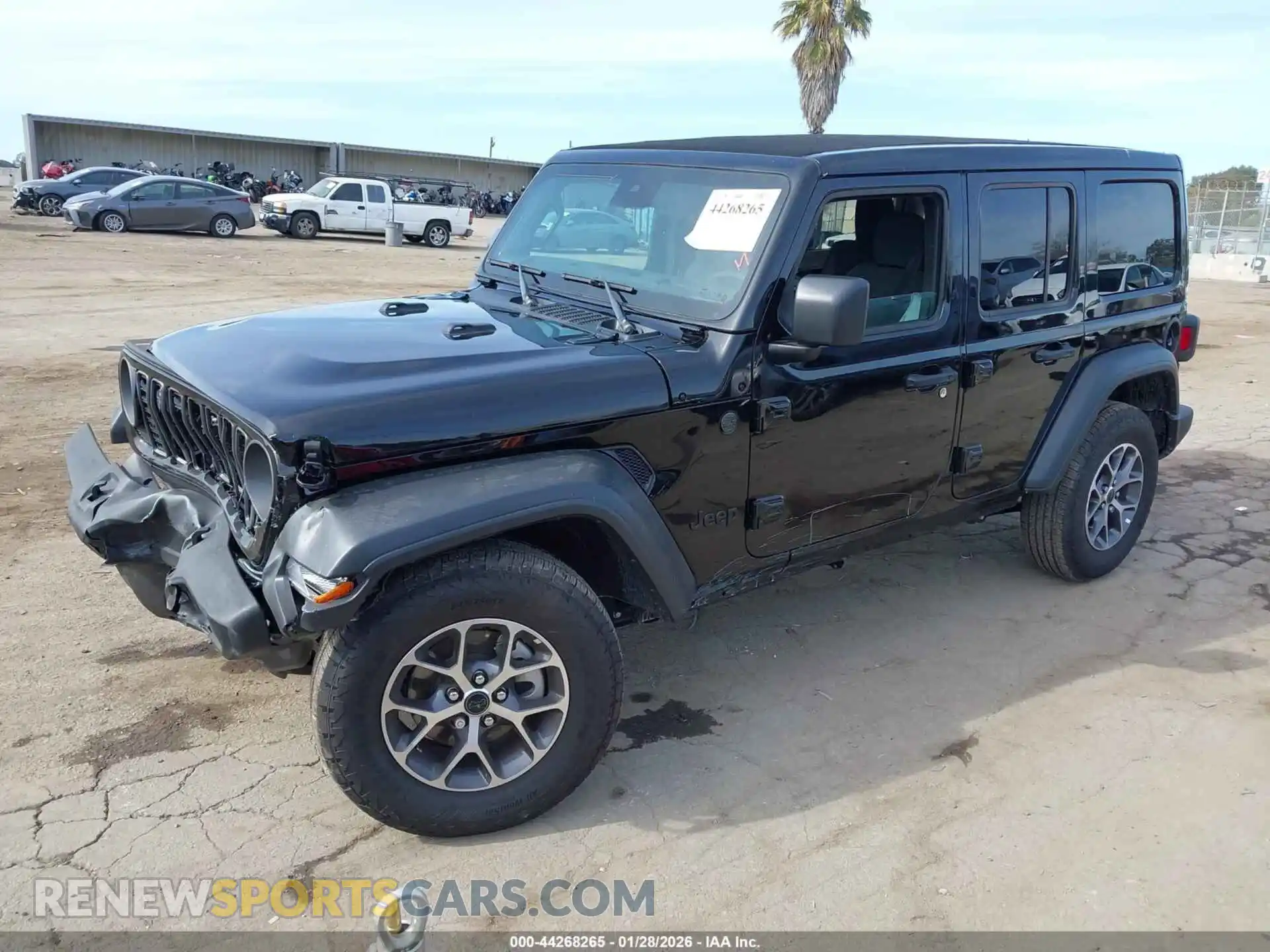 2 Photograph of a damaged car 1C4PJXDG3SW607165 JEEP WRANGLER 2025