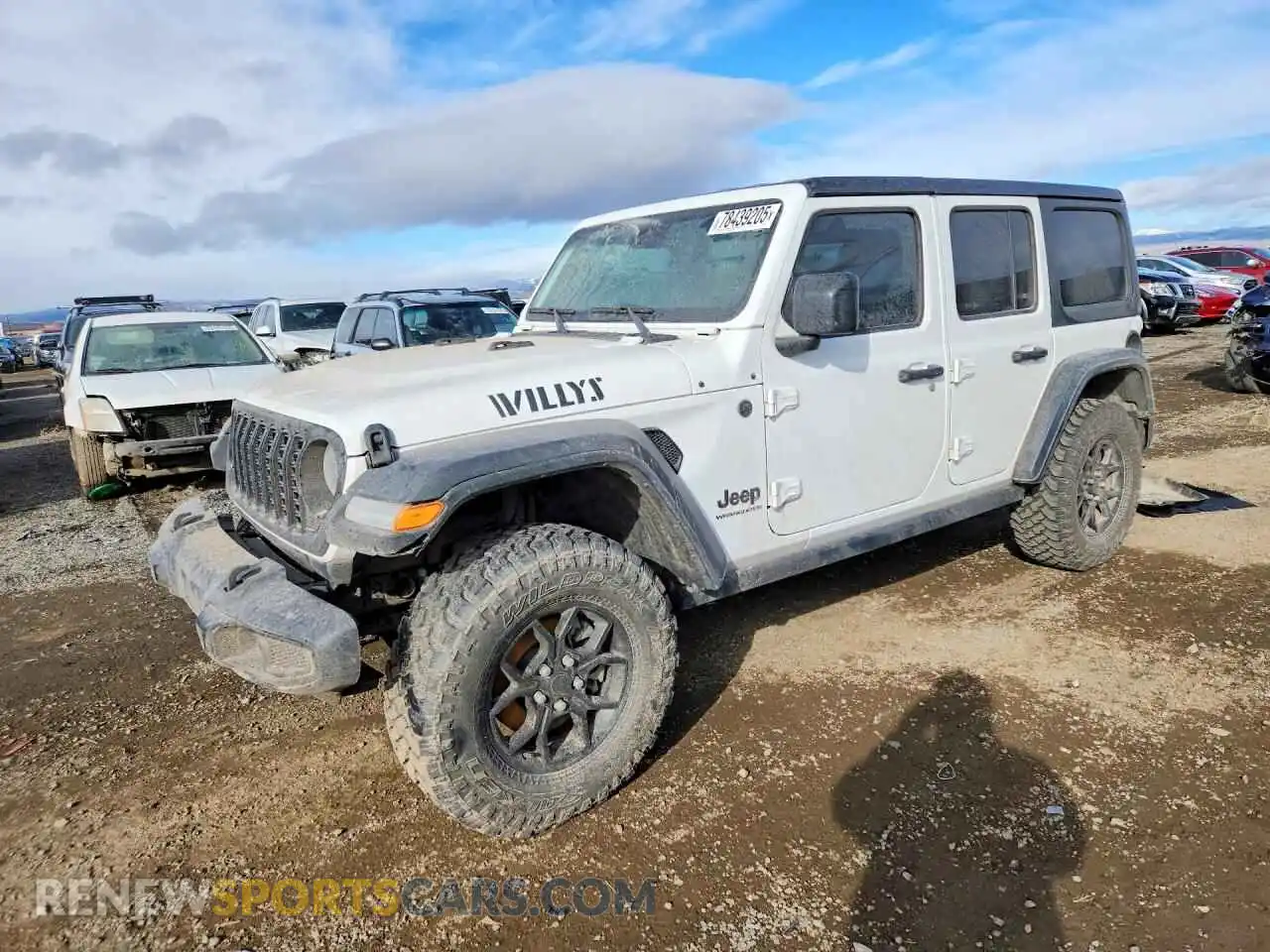 1 Photograph of a damaged car 1C4PJXDG4SW551978 JEEP WRANGLER 2025
