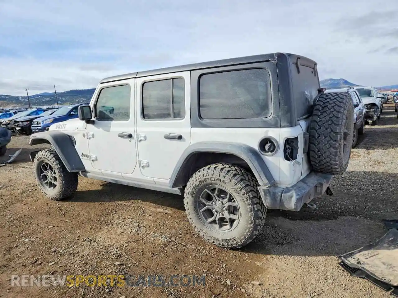 2 Photograph of a damaged car 1C4PJXDG4SW551978 JEEP WRANGLER 2025