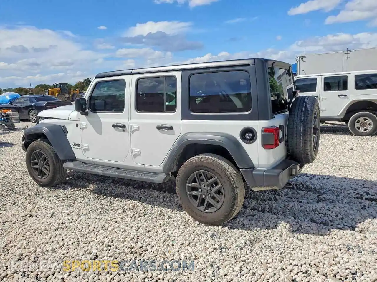 2 Photograph of a damaged car 1C4PJXDG4SW608146 JEEP WRANGLER 2025