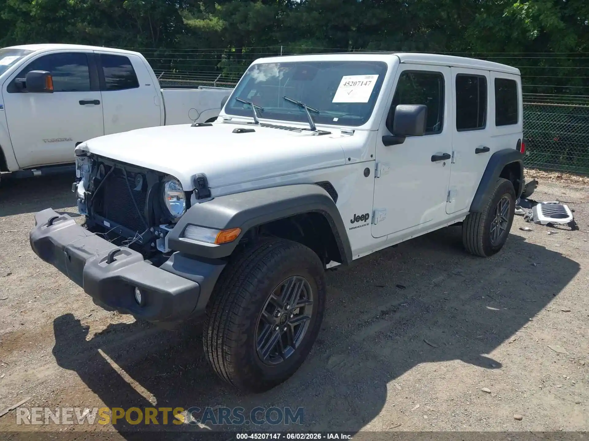 2 Photograph of a damaged car 1C4PJXDG4SW660196 JEEP WRANGLER 2025