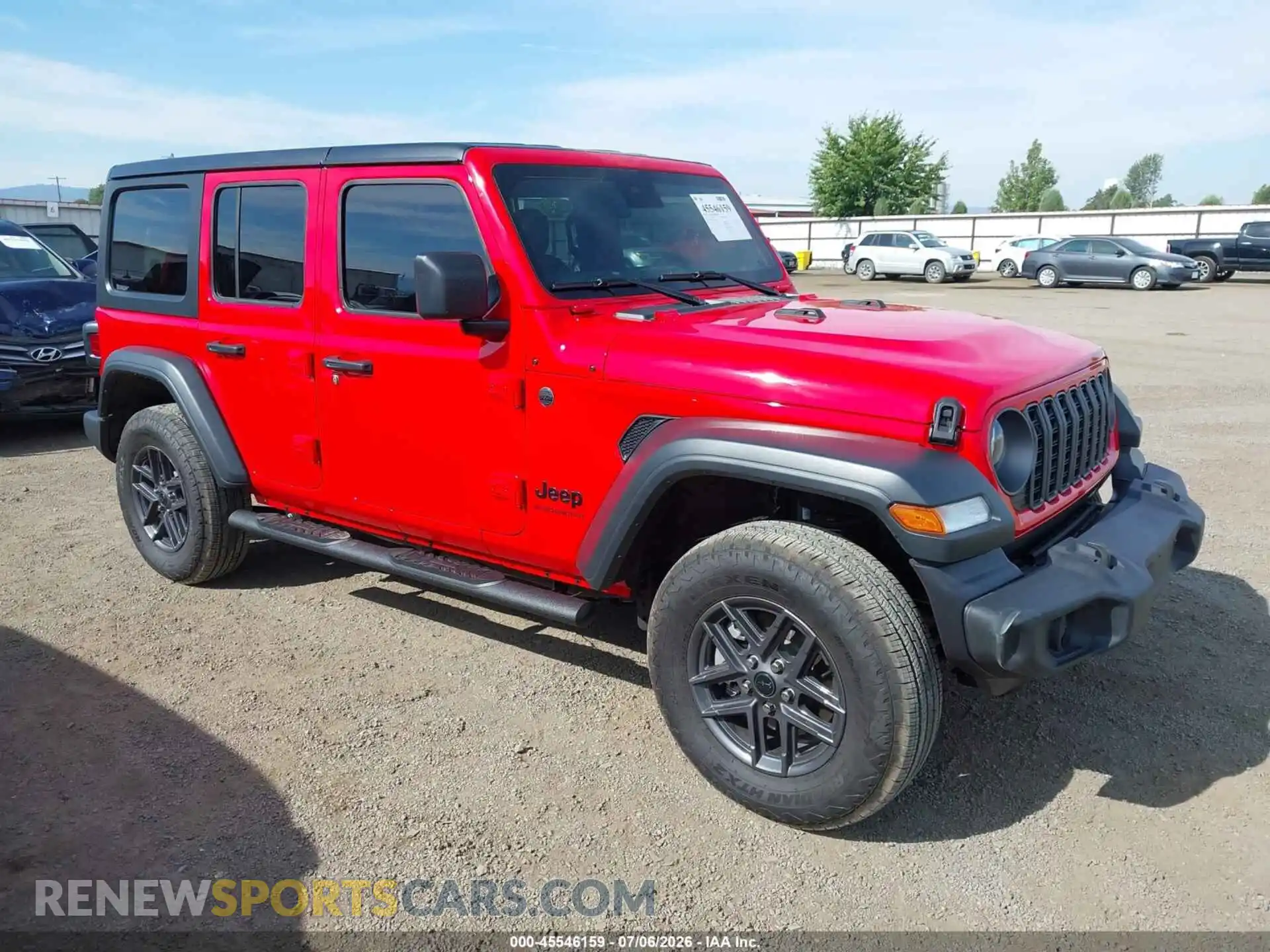 1 Photograph of a damaged car 1C4PJXDG4SW660375 JEEP WRANGLER 2025