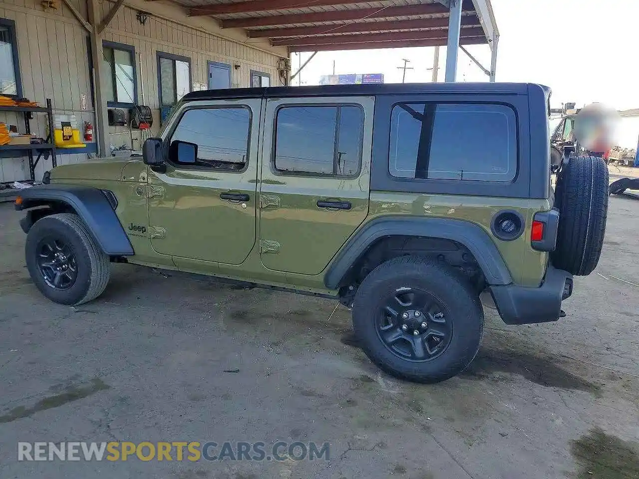 2 fotografías del automóvil dañado 1C4PJXDG6SW631380 JEEP WRANGLER 2025